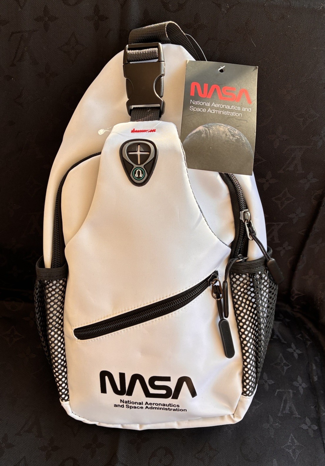 NASA Crossbody Sling Bag Shoulder Bag for Men Women NWT Free Shipping