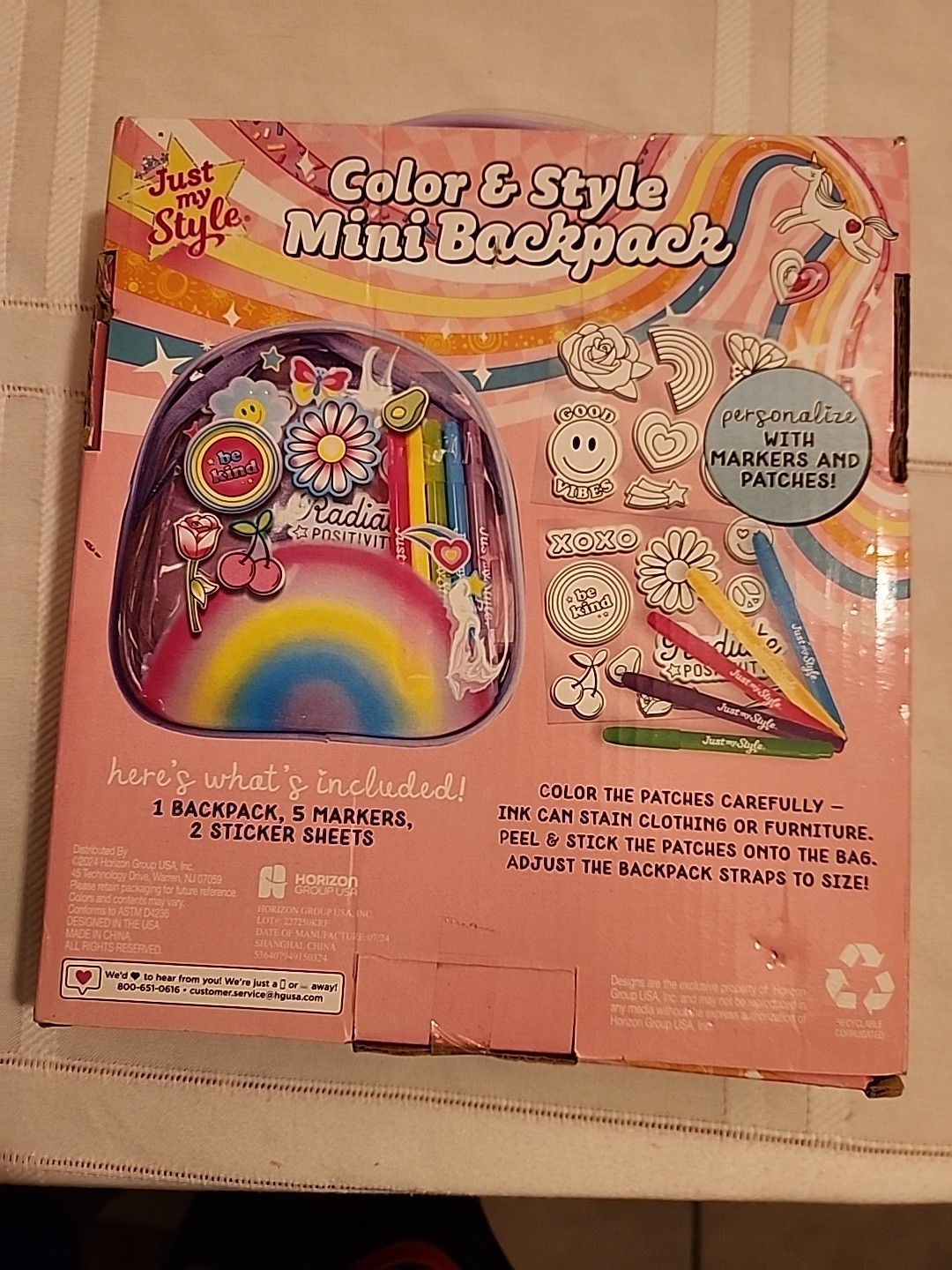 Just My Style Mini Backpack
