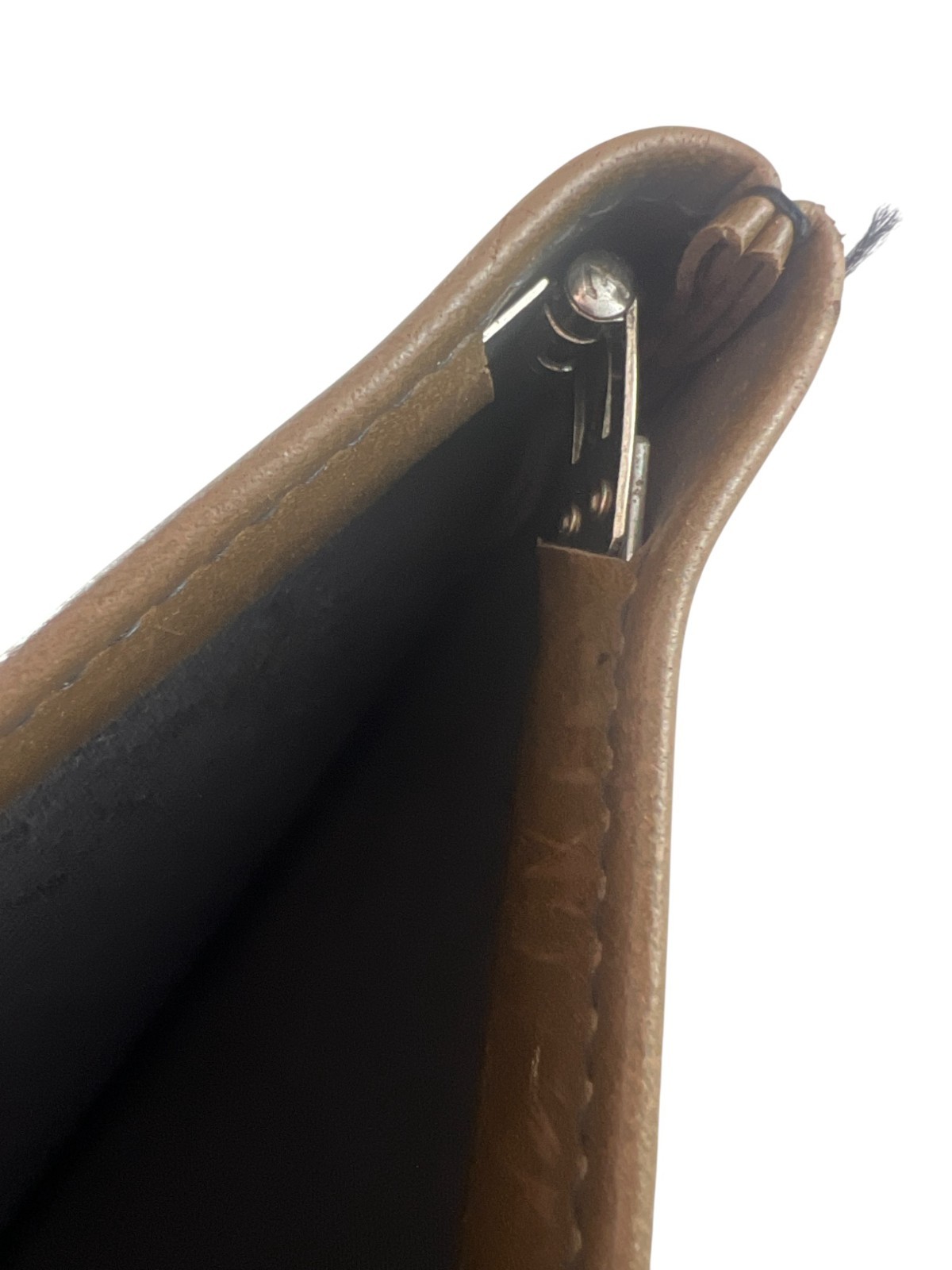 VTG FENDER Guitars Executive Document Case Music Bag Hinged Briefcase Leather