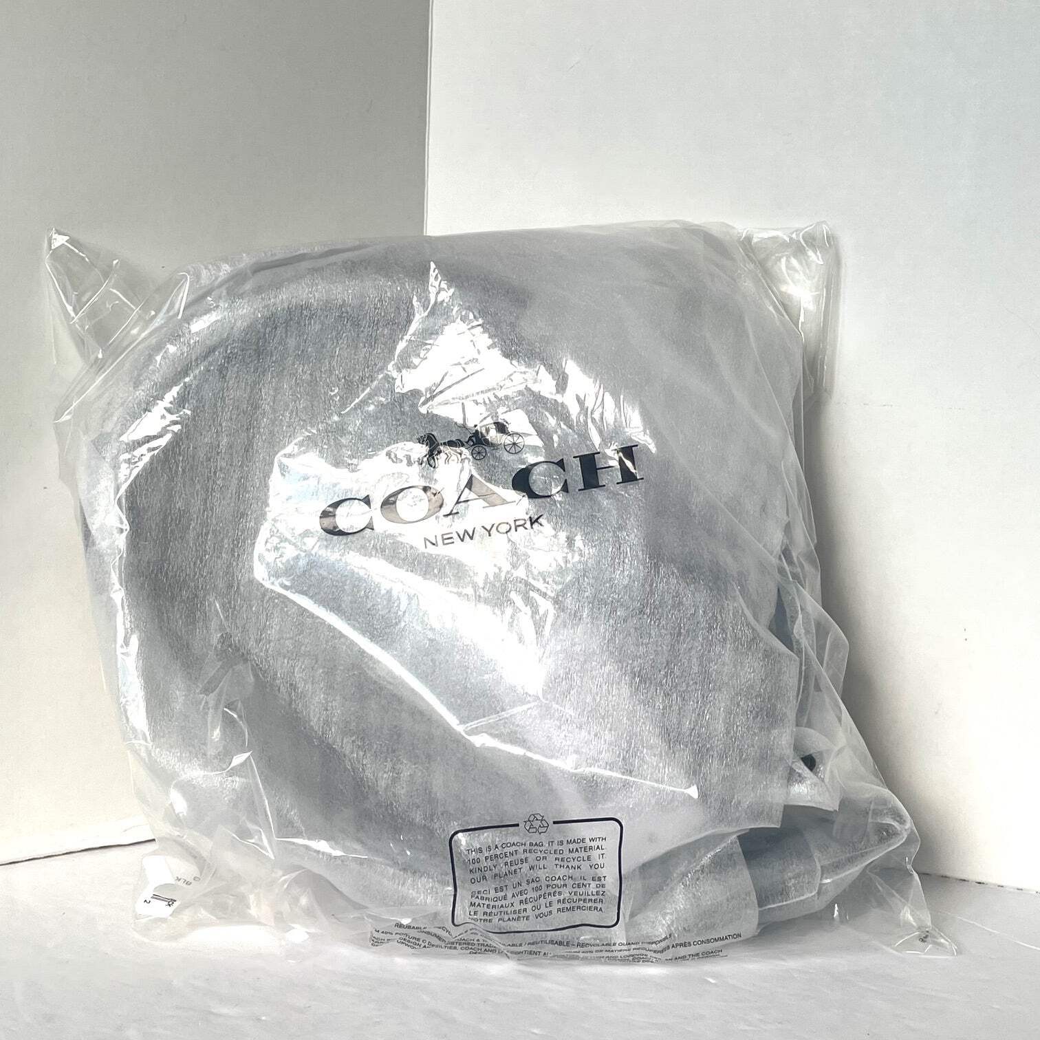 Coach CR749 Multi Pouch Black Leather Belt Bag Adjustable Removable