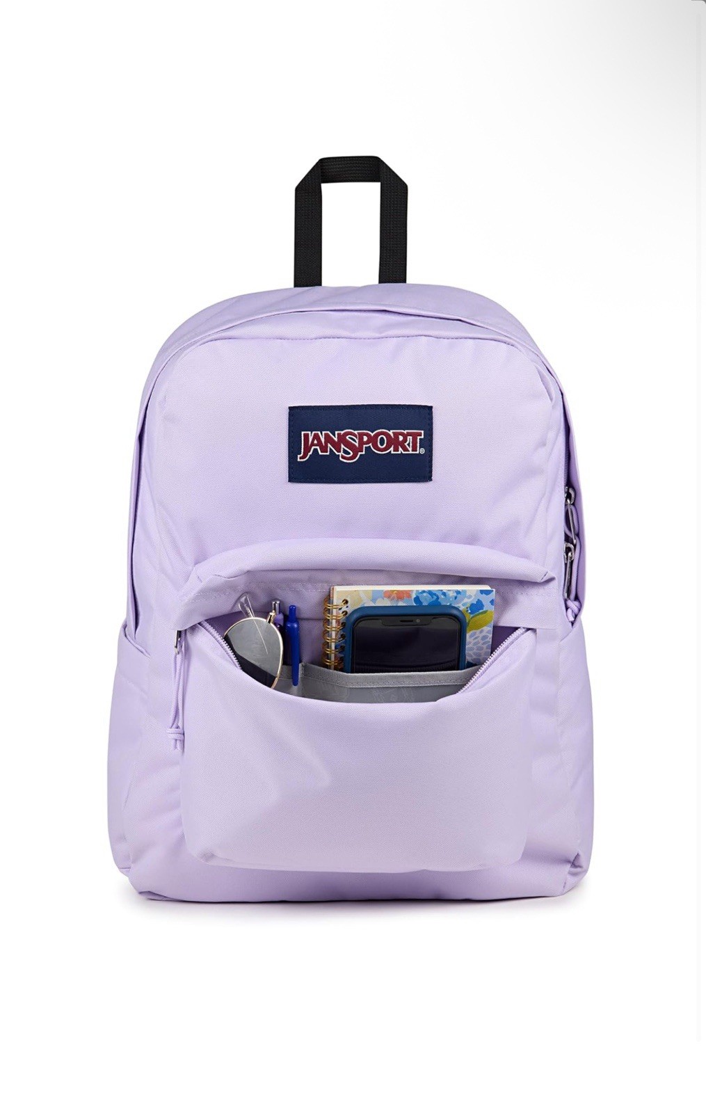 JanSport Superbreak Backpack – Lightweight Premium Backpack, Pastel Lilac