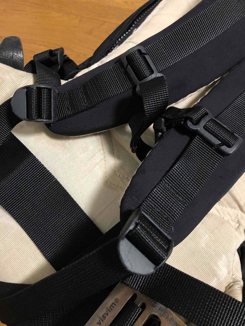 visvim SUMMIT PAPOOSE Backpack Black Used