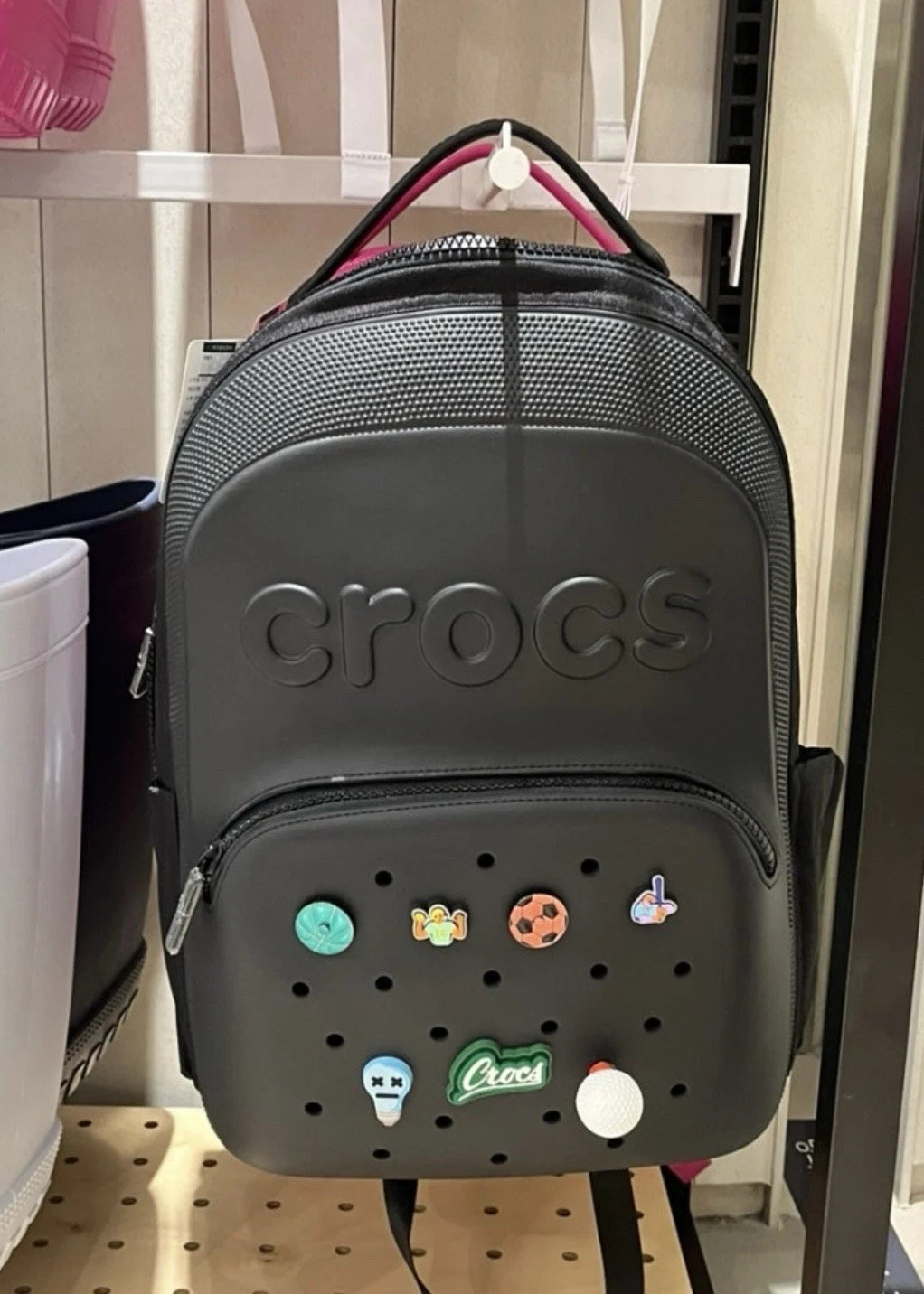 [CROCS] Crocs Classic Backpack 210190 BLACK UNISEX SIZE