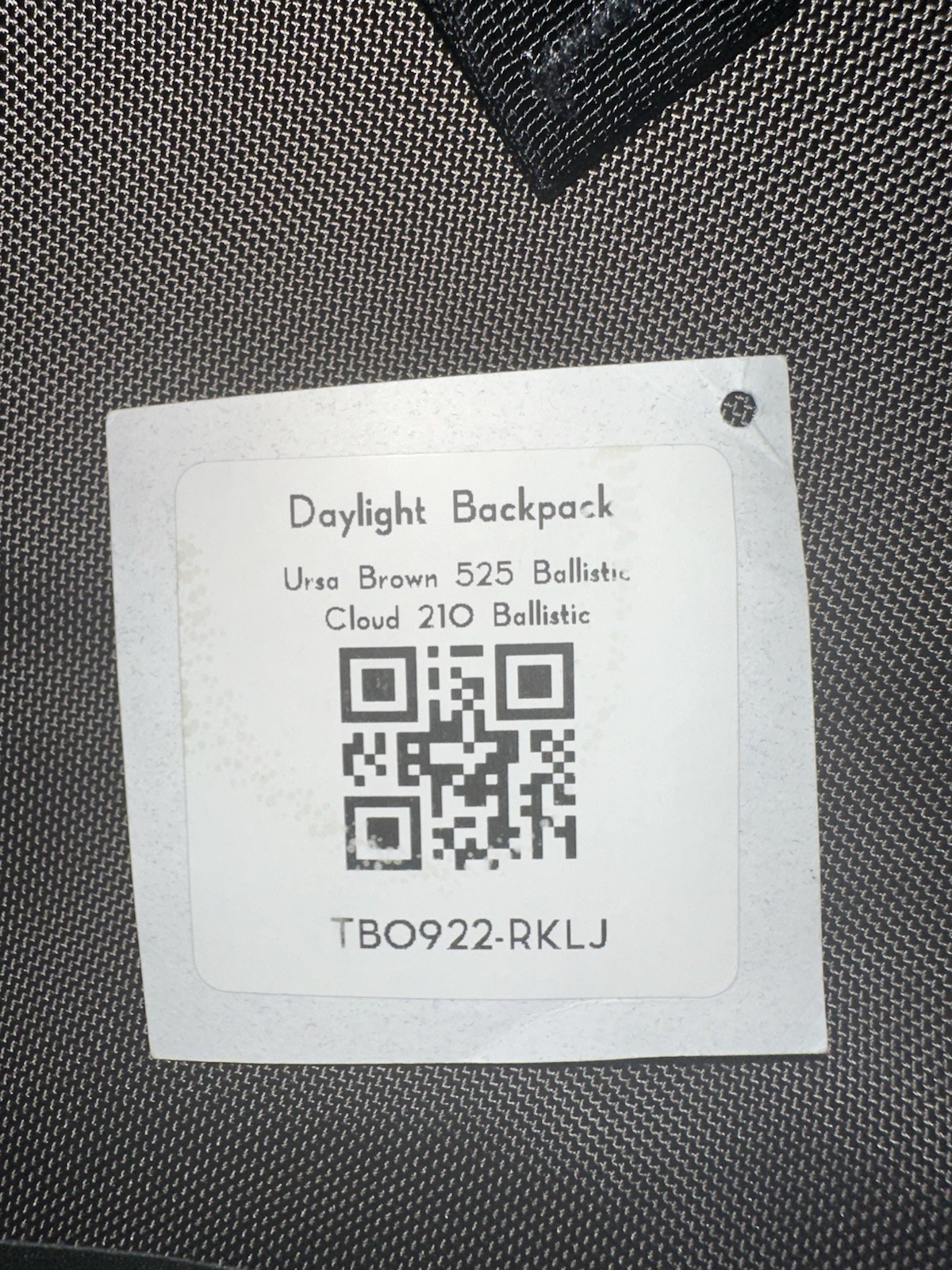Tom Bihn Daylight Backpack Brown. 17L, Made in USA. New. Read