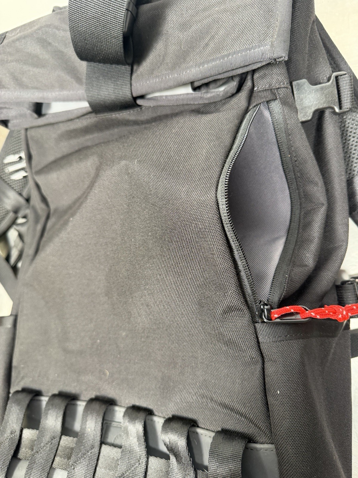 Chrome Industries Barrage Cargo 22L Waterproof Roll-Top Satchel Backpack Black