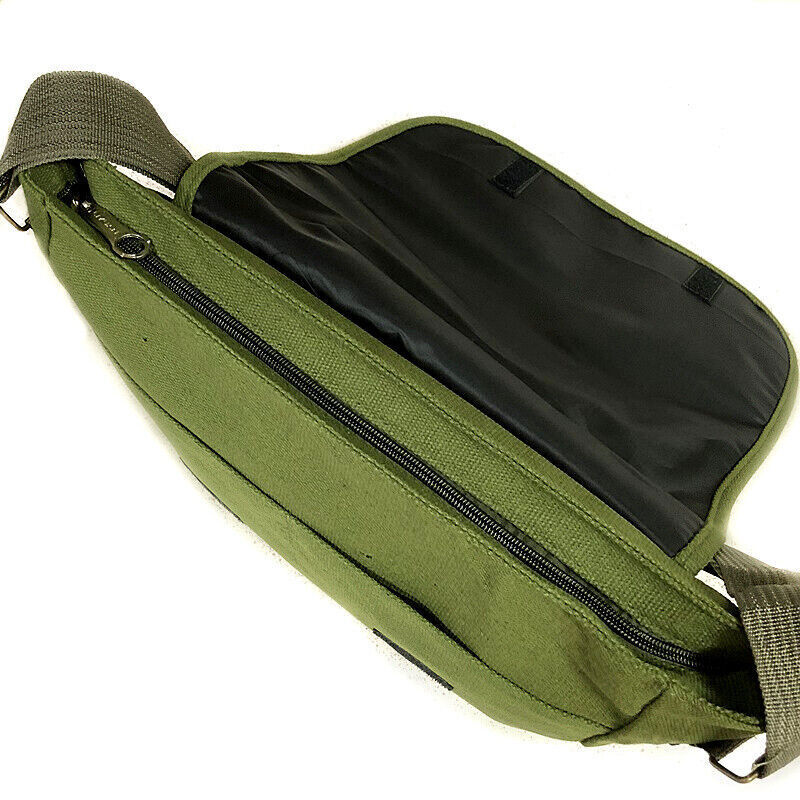China Green Chairman Mao “Service to the People” Shoulder Bag Messenger Bag Gift