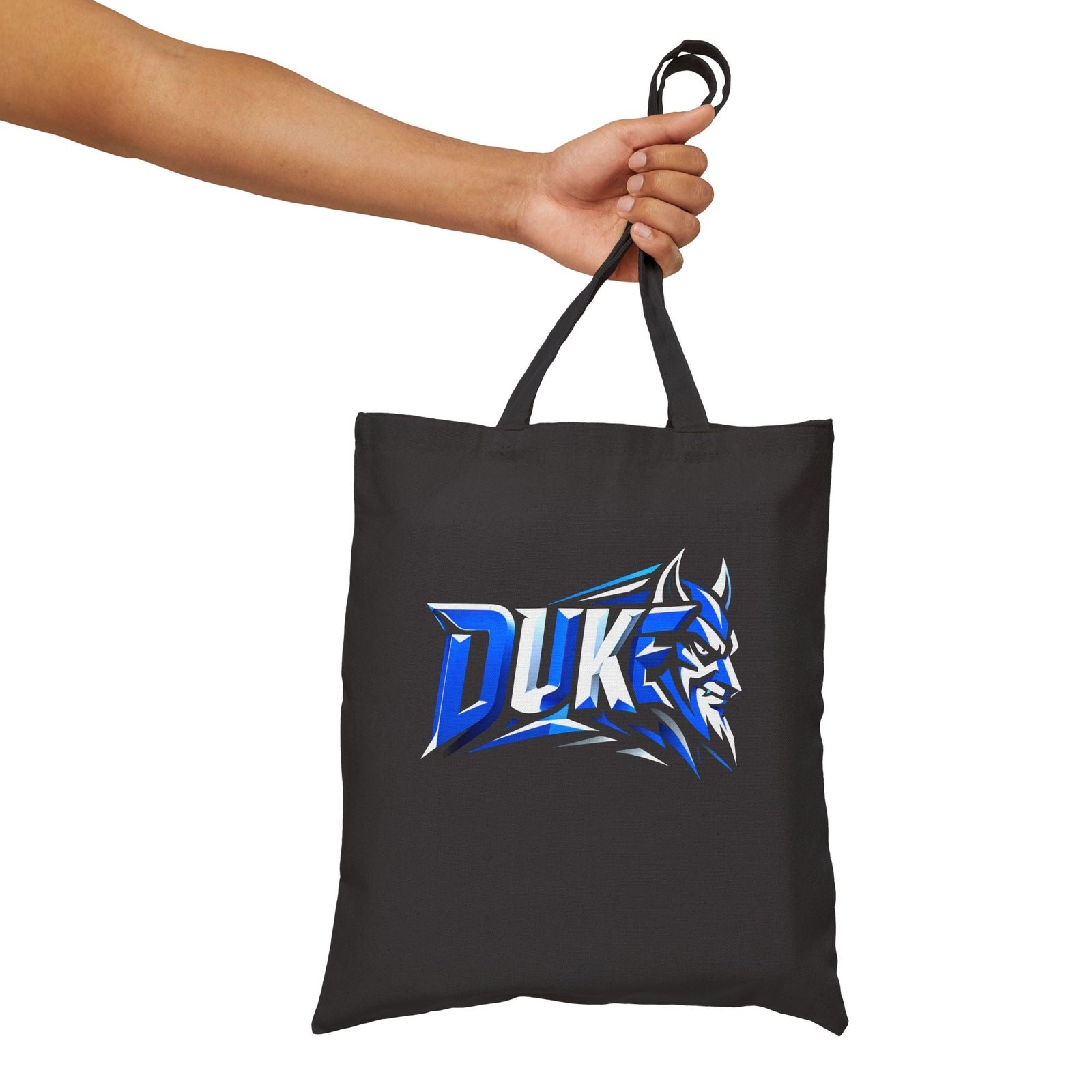Blue Devils Geometric Duke Tote Bag