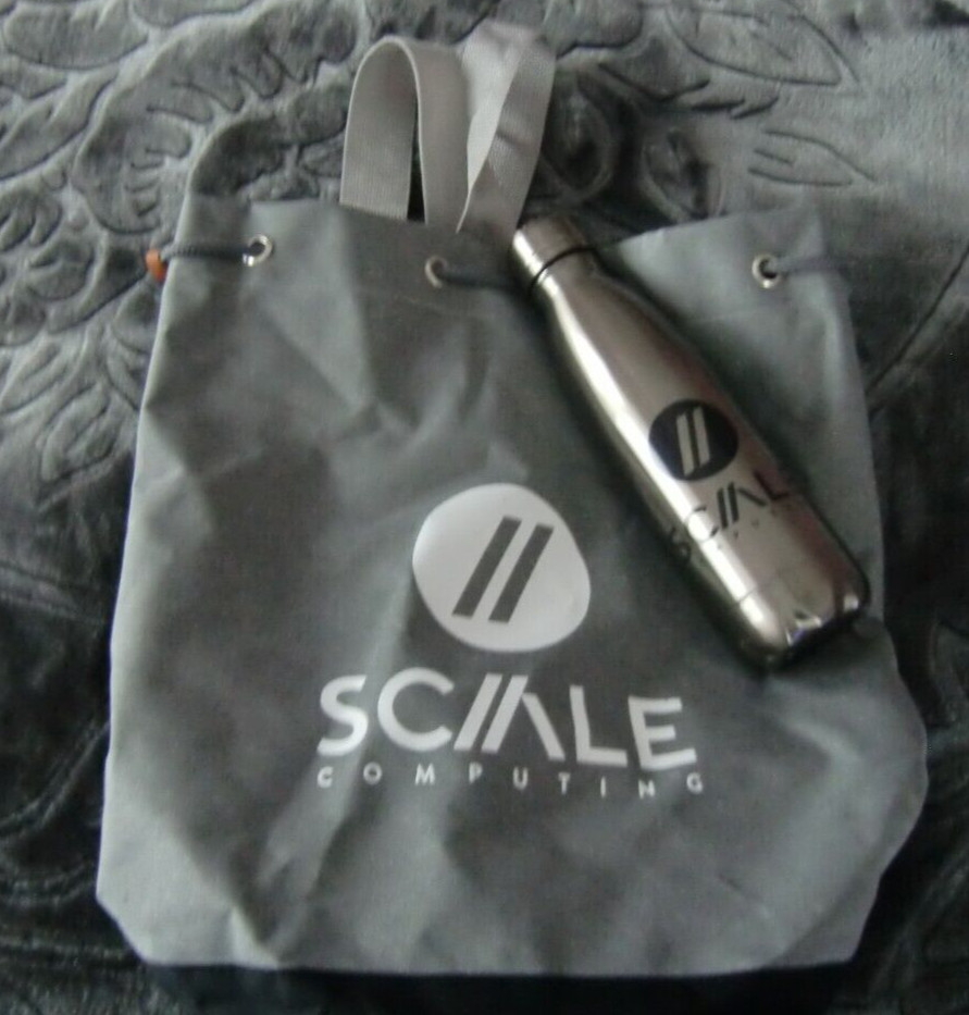 New- Draw String Bags Pack and Stainless steel water bottle by scale computing