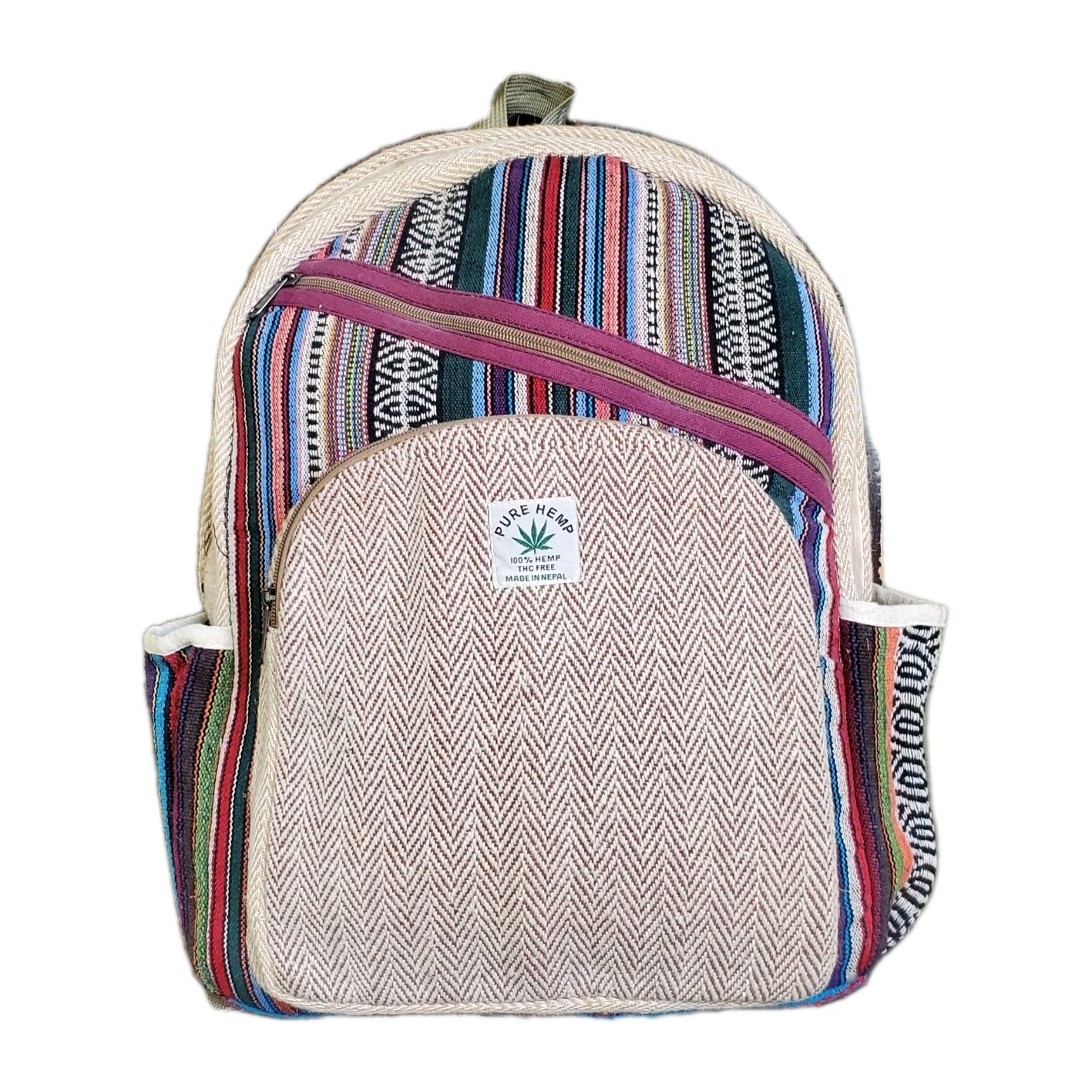 Large Pure Hemp Backpack