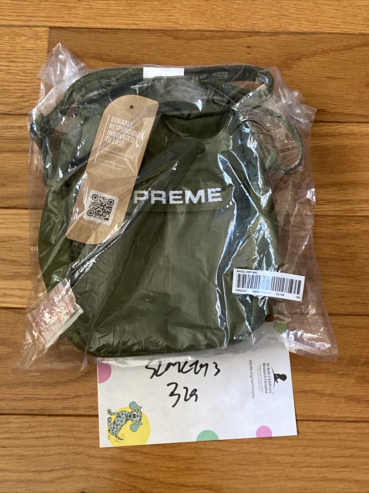 Supreme FW22 Men’s Small Shoulder Bag – Olive Green In Hand Ships Now