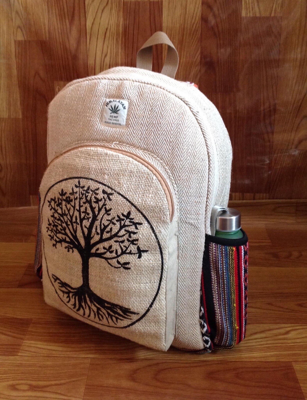 Eco Friendly Large Hemp Backpack