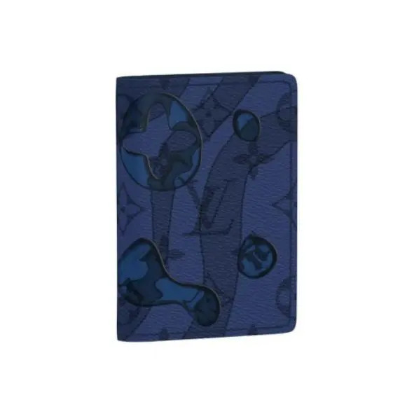 LOUIS VUITTON Pocket Organizer Card Holder Wallet Regular Men’s 2.9×0.4×4.3 in
