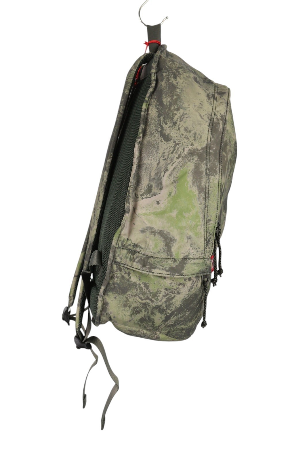 Diesel Rabe Men’s Backpack One Size Pattern Logo Zipper All-Weather Bag RRP210