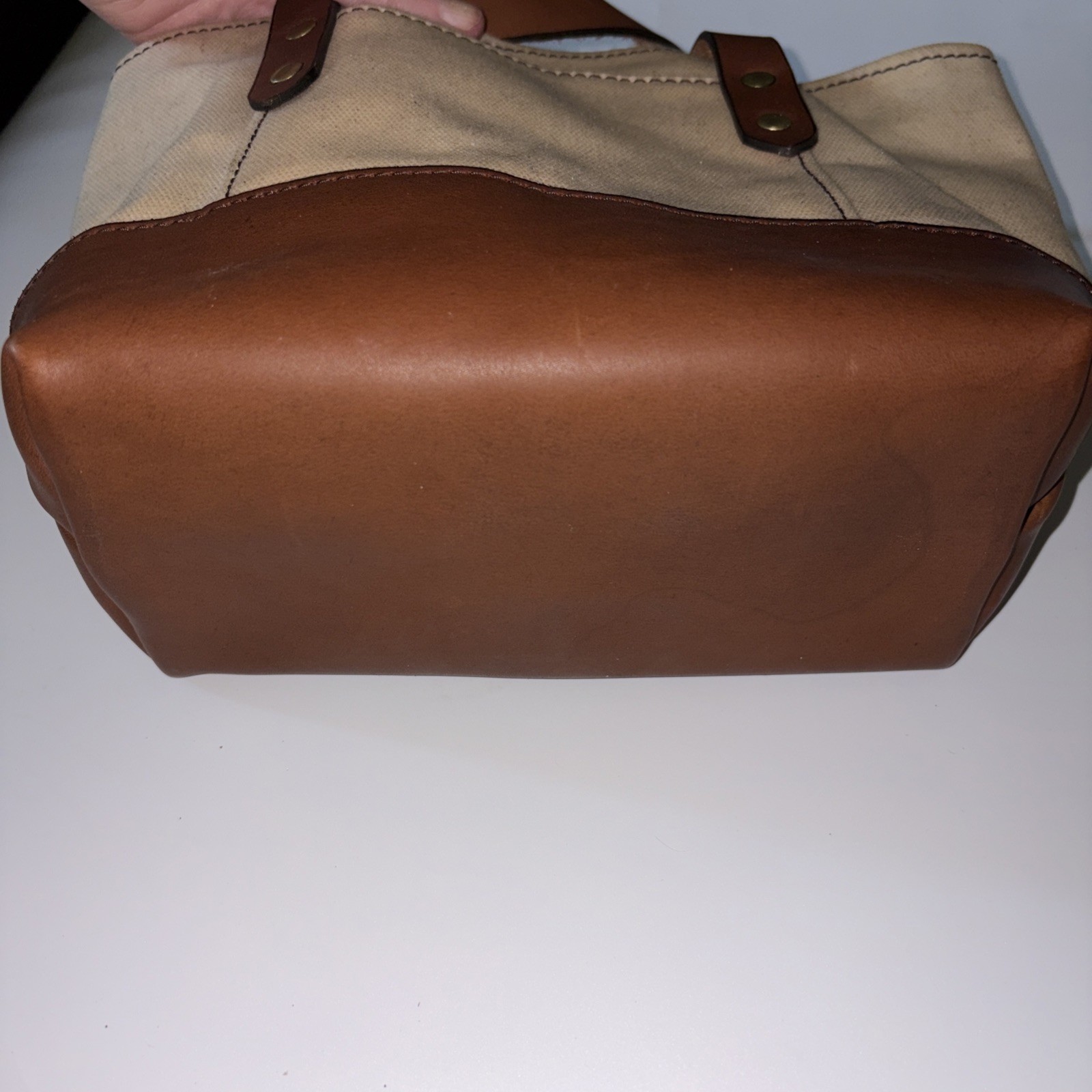 Blantons Bourbon Tote Bag Canvas & Leather Tote Bag Blanton’s With Coasters