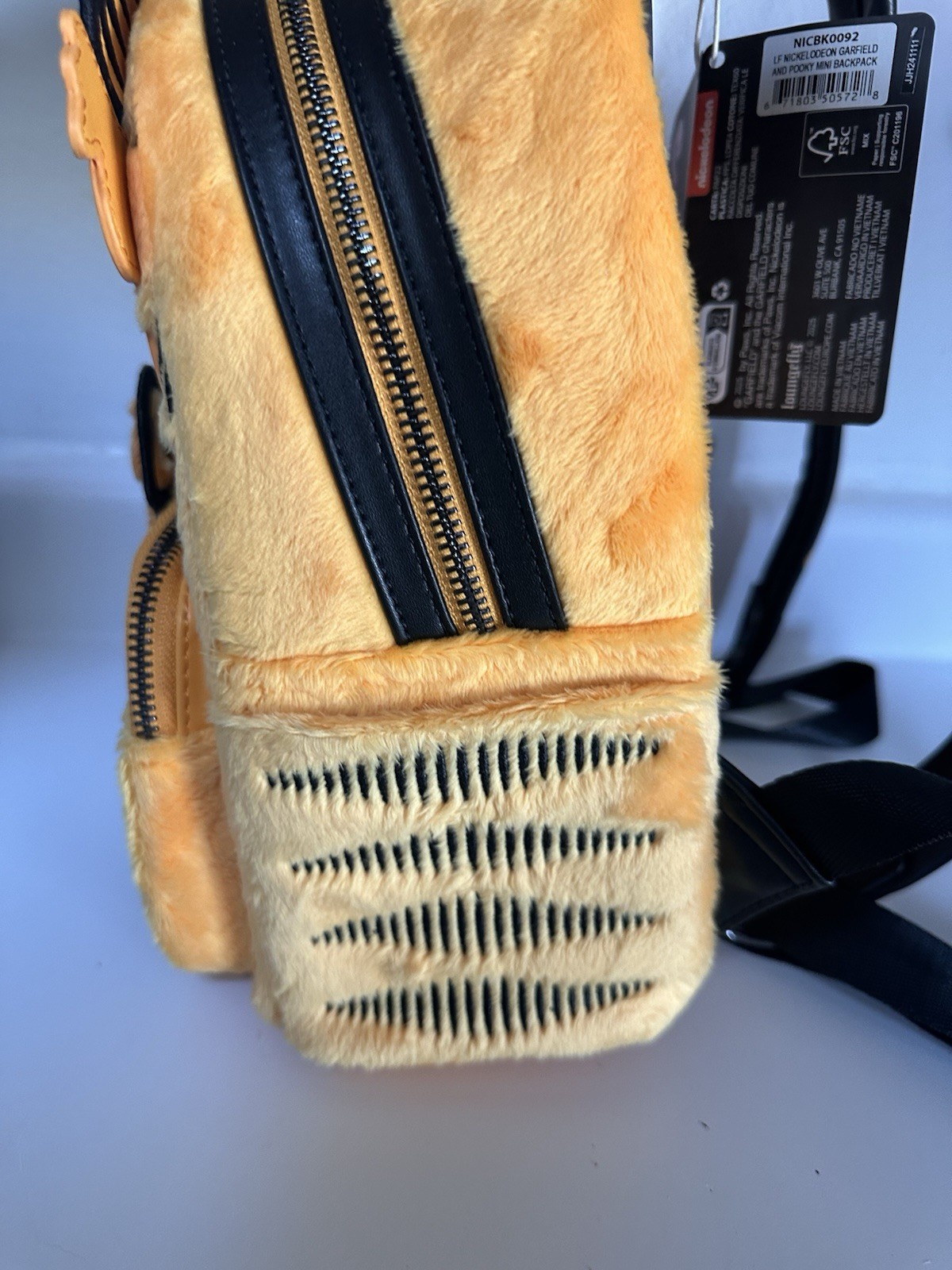 Loungefly Nickelodeon Garfield and Pooky Mini Backpack NEW NWT