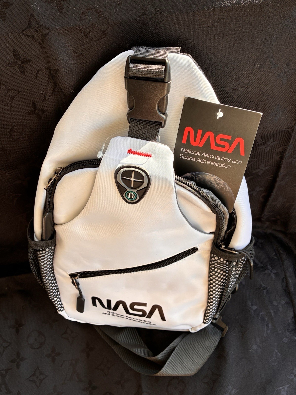 NASA Crossbody Sling Bag Shoulder Bag for Men Women NWT Free Shipping