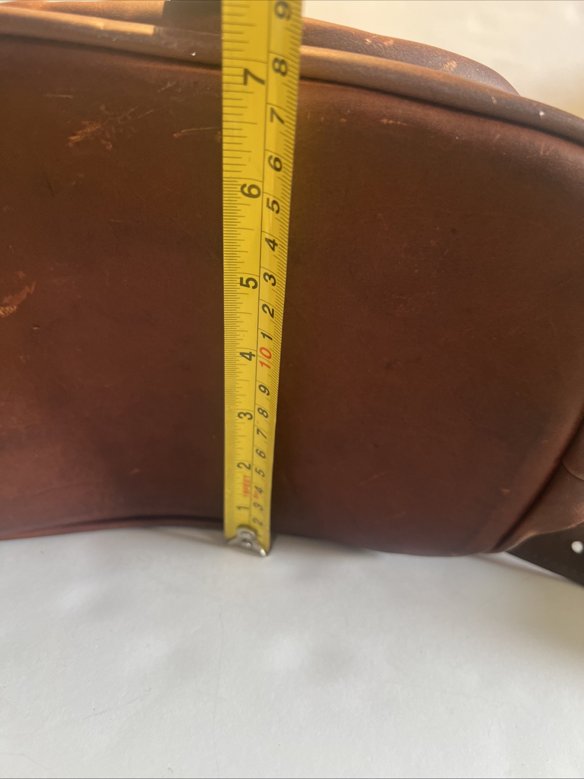 Custom Hide Genuine Leather Brown Rucksack Original Backpack Made In USA $669