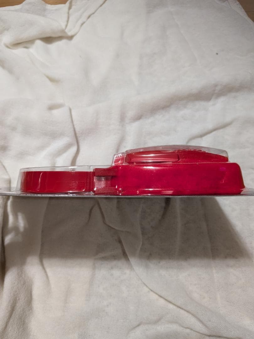 Lightning Bolt Red Ear Muffs Receiver Style Vintage 90s Rare