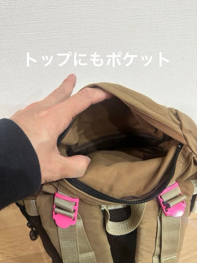 Stussy MasterPiece Collaboration Backpack Very Good Made in Japan Pink