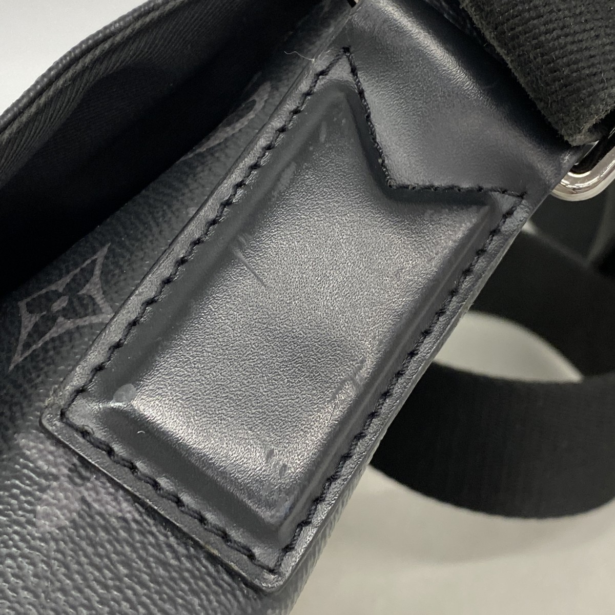 Auth [6fe6544] LOUIS VUITTON Shoulder Bag Monogram Eclipse District PM NV2 M…
