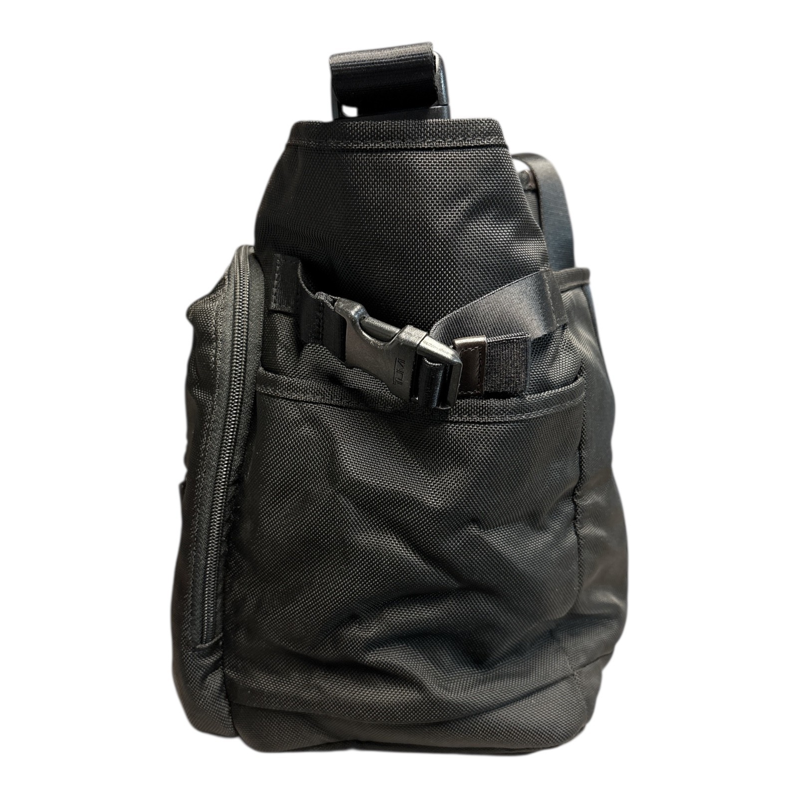 Tumi Alpha Bravo Briefcase Laptop Bag Black Large Carry On Travel Shoulder Strap