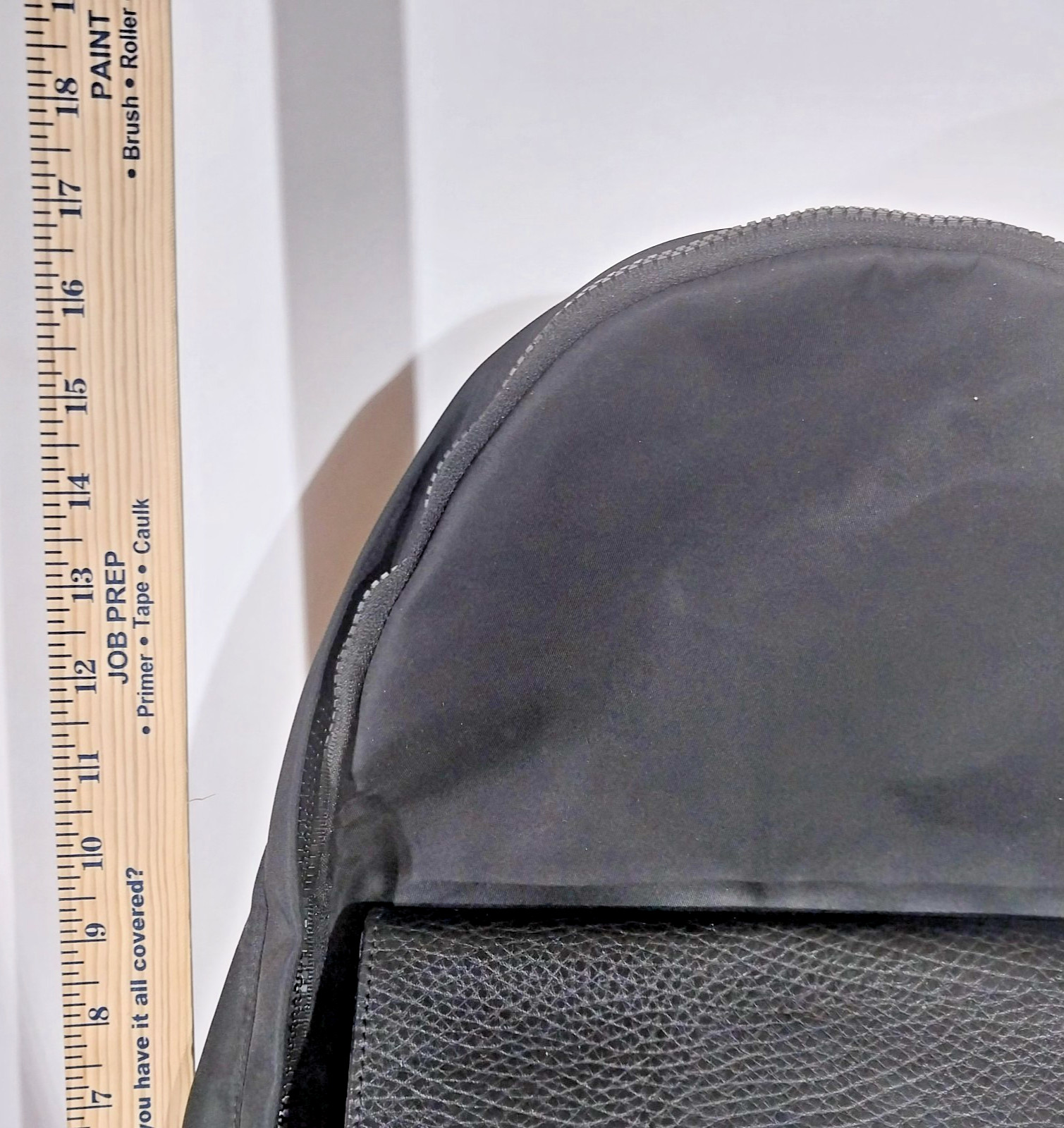 Unisex Calvin Klein Backpack-Rucksack Black Nylon and Pebble Polyurethane