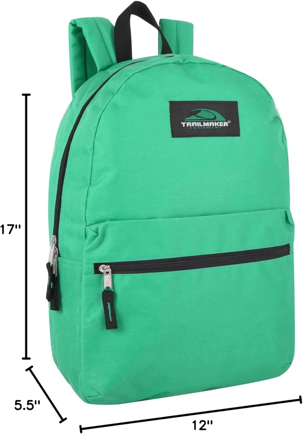 Trail maker 24 Pack- Classic 17 Inch Backpacks in Bulk Wholesale Back Packs for