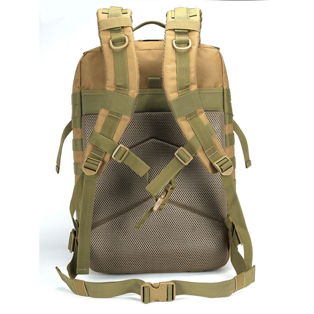 12 Gallons Tactical Backpack Training Camping Big Capacity Travel Rucksack Bags