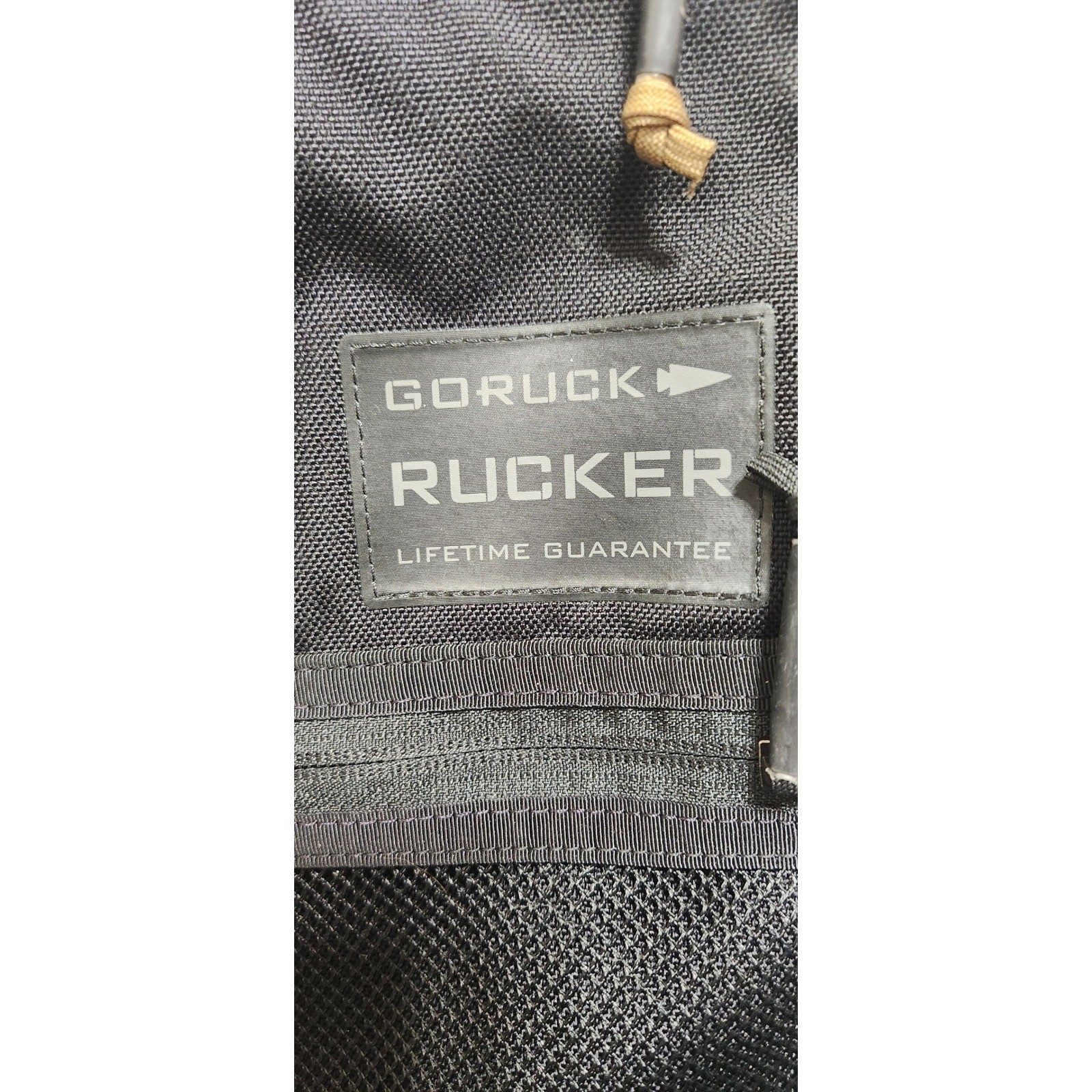 GORUCK GR2cRucker Training Backpack Black Tactical Rucking Bag MOLLE Webbing