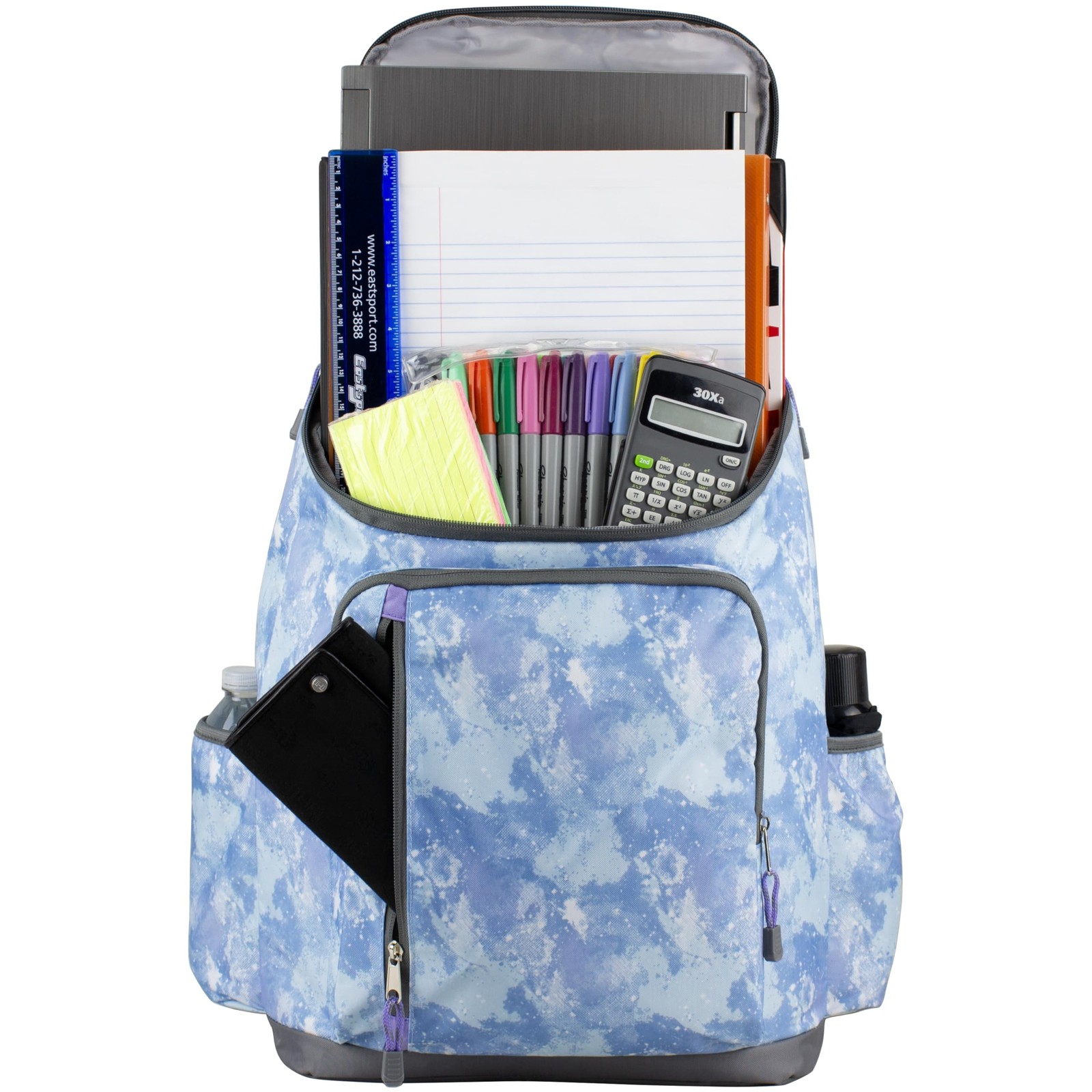 Durable Top Loader Outdoor Backpack w/Adjustable Straps, Multiple Compartment…