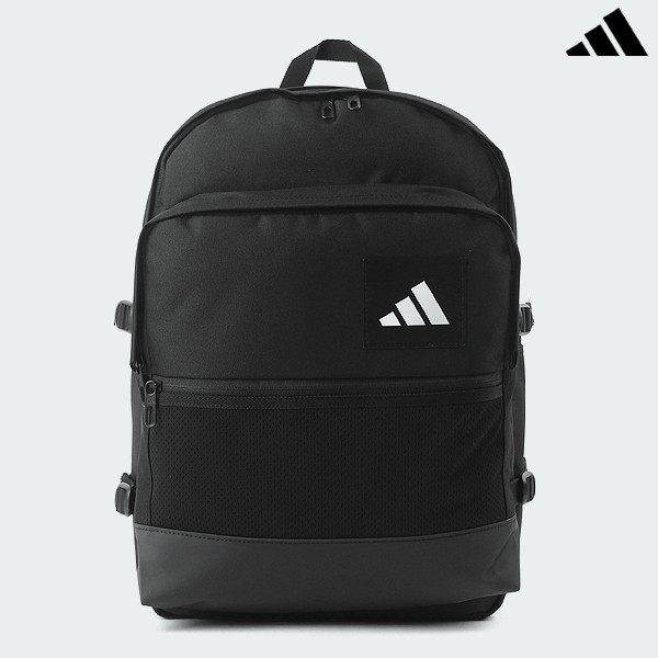 adidas Utility Multi-Pocket Backpack Unisex Casual Lifestyle Bag Black JM7146