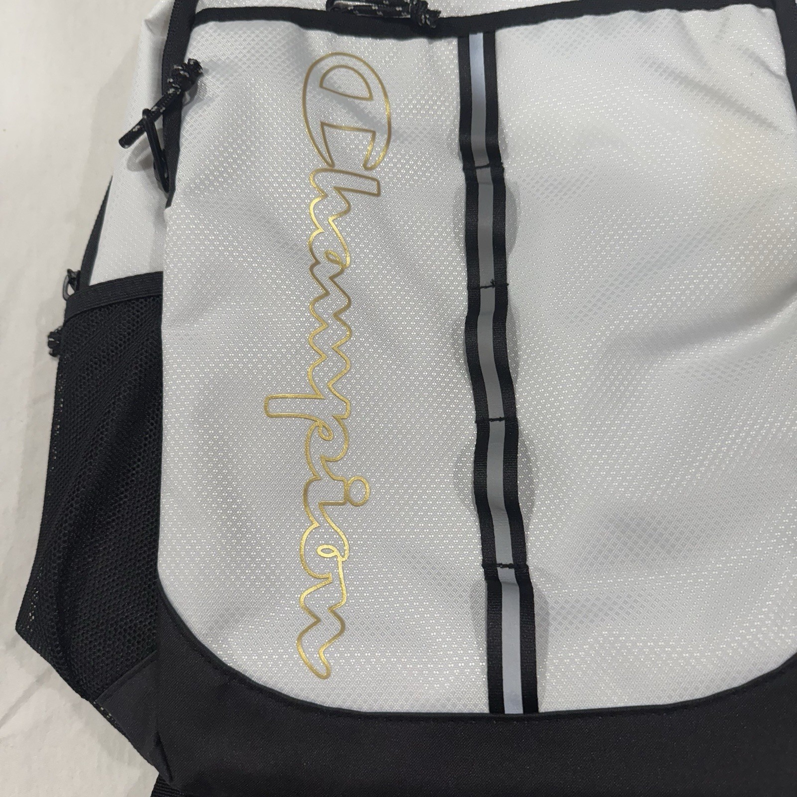 Champion Center Backpack – White