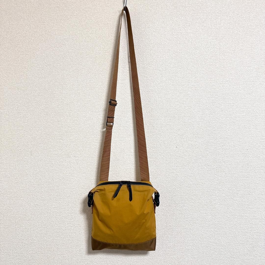Authentic Margaret Howell PORTER Water Repellent Shoulder Bag Mustard 21cm x 23c