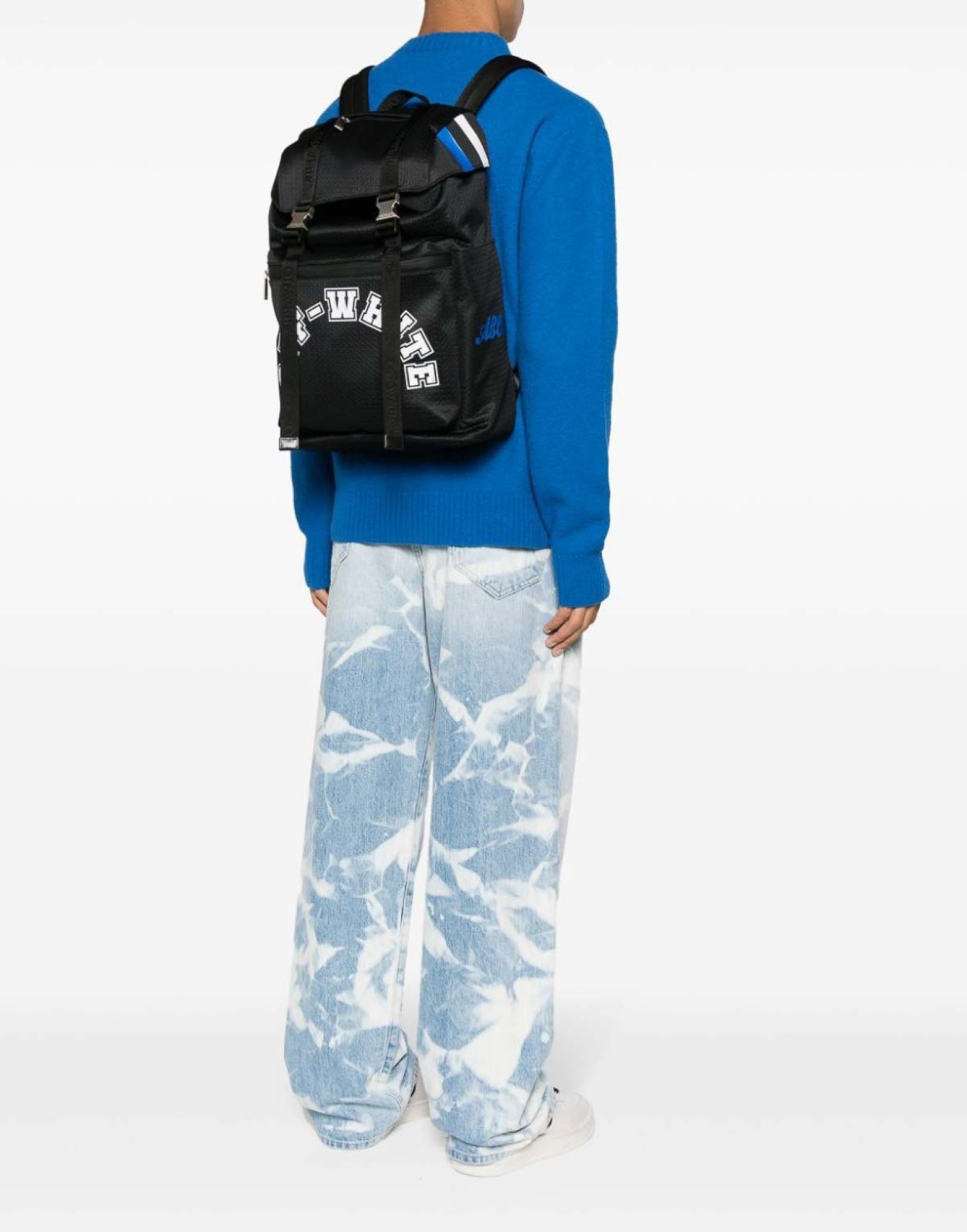 OFF-WHITE OUTDOOR HIKE LOGO BACKPACK BACKPACK MADE IN ITALY OMNB115S24FAB0011001