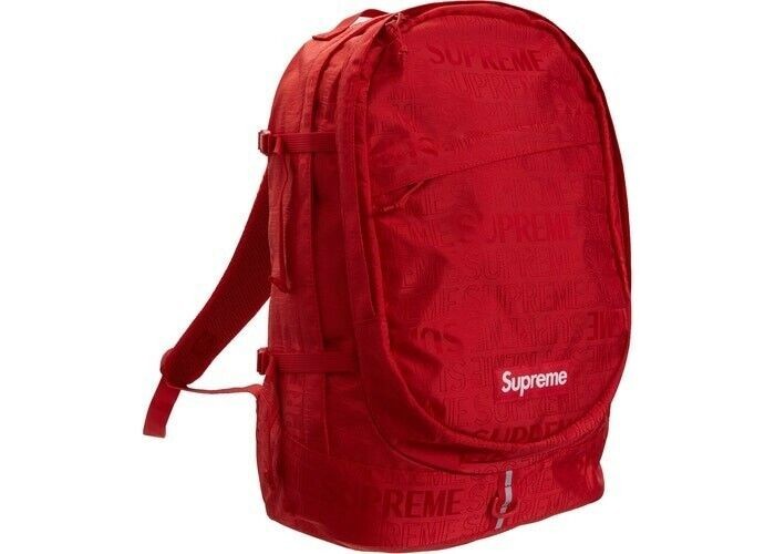 Supreme Backpack (SS19) Red – 100% Authentic with free stickers