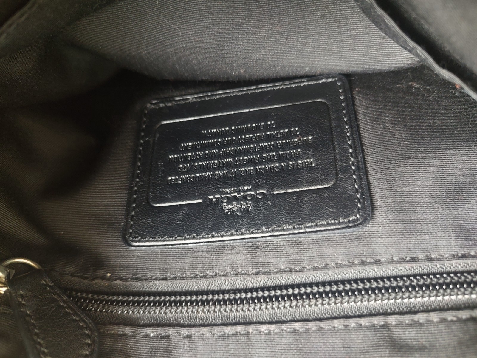 Coach Black Crossbody Bag, Adjustable Strap, Leather