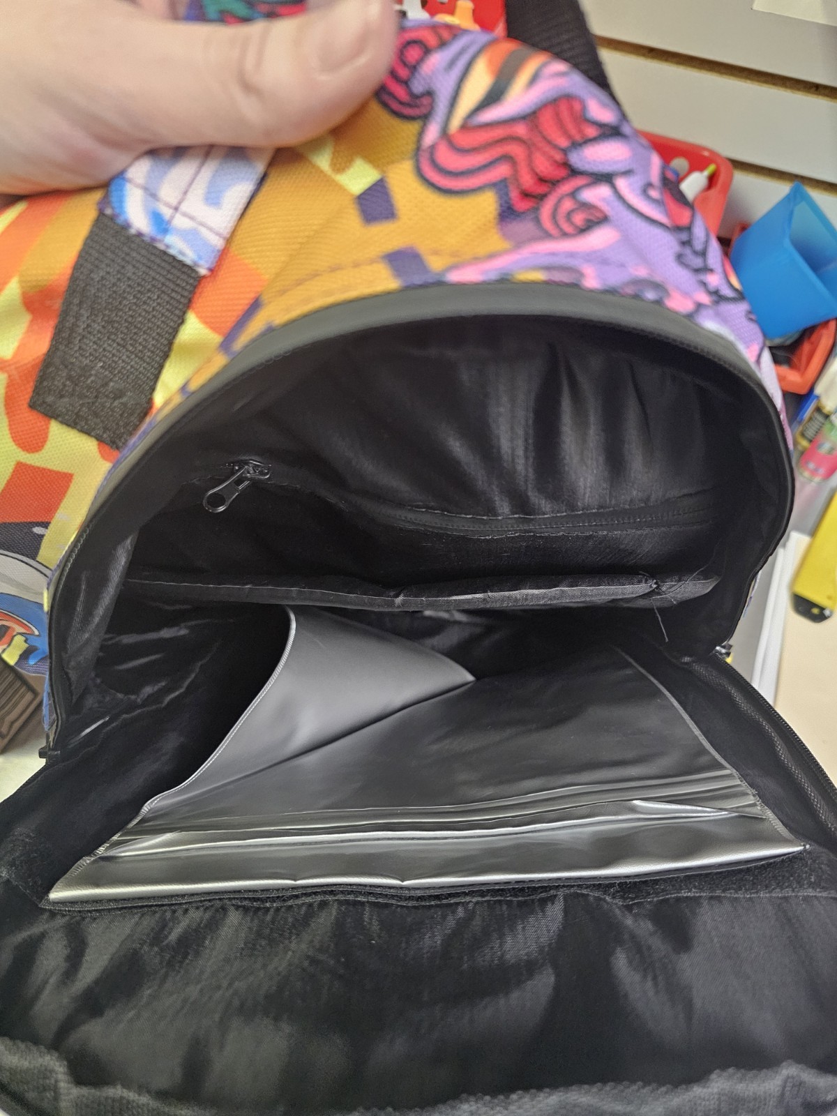 NEW JUNGLE HIVE Smell Proof Backpack – Stoner Art Design