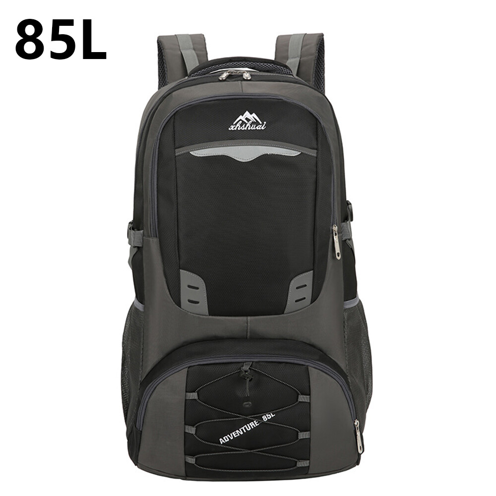 85L Large Waterproof Hiking Camping Backpack Outdoor Travel Men’s Rucksack Bag
