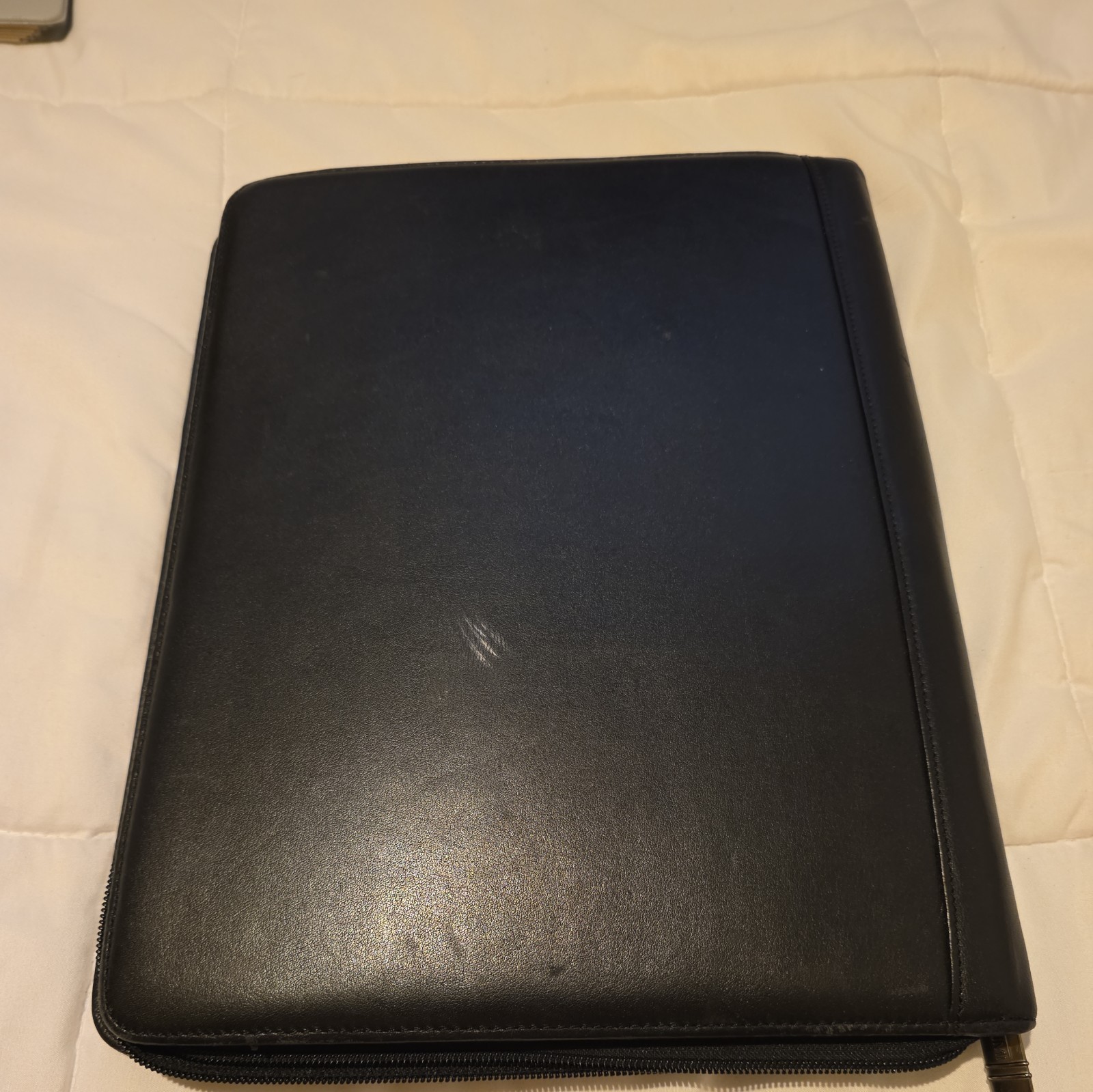 Tumi Portfolio Zip Around Folio Document Holder Black