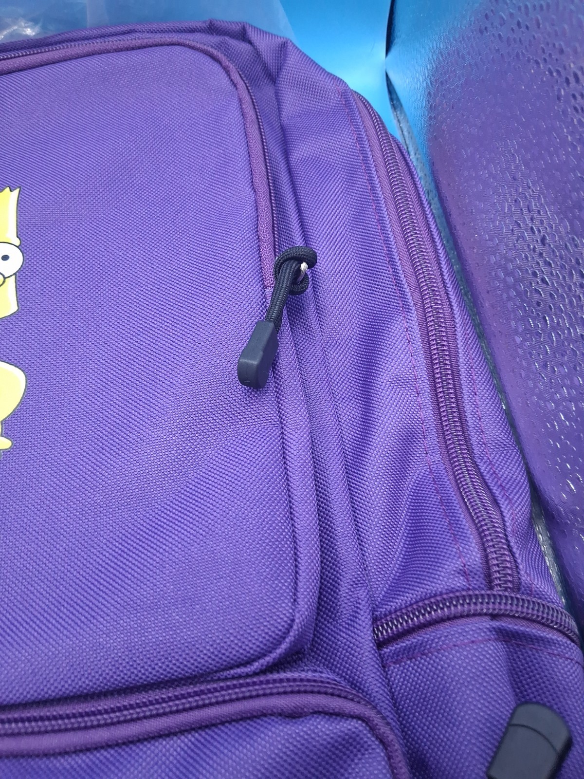 Large Capacity Backwoods Bart Backpack Purple Laptop Backpack Travel Bag. New