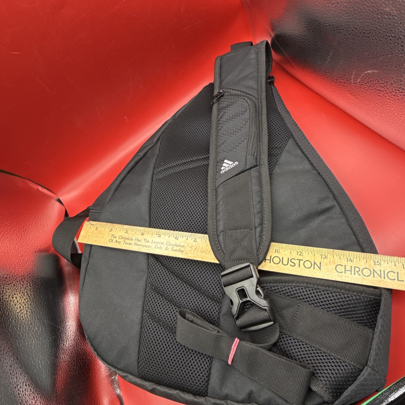 Adidas Load Spring Sling Backpack Messenger Shoulder Bag Black