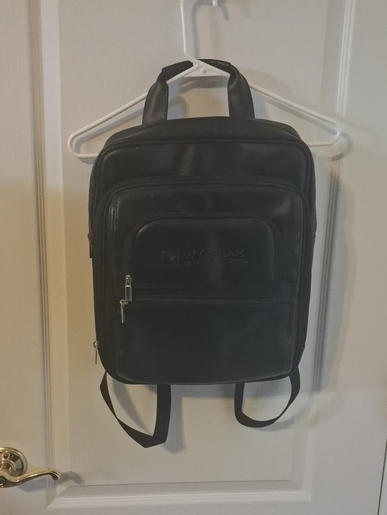Black leather Backpack – Wyndham Vacation Resorts