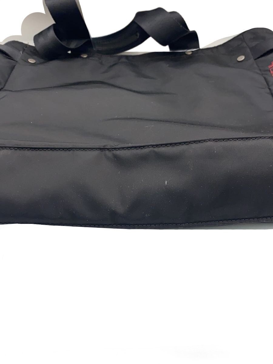 TUMI Tote Bag Nylon Black Solid Color