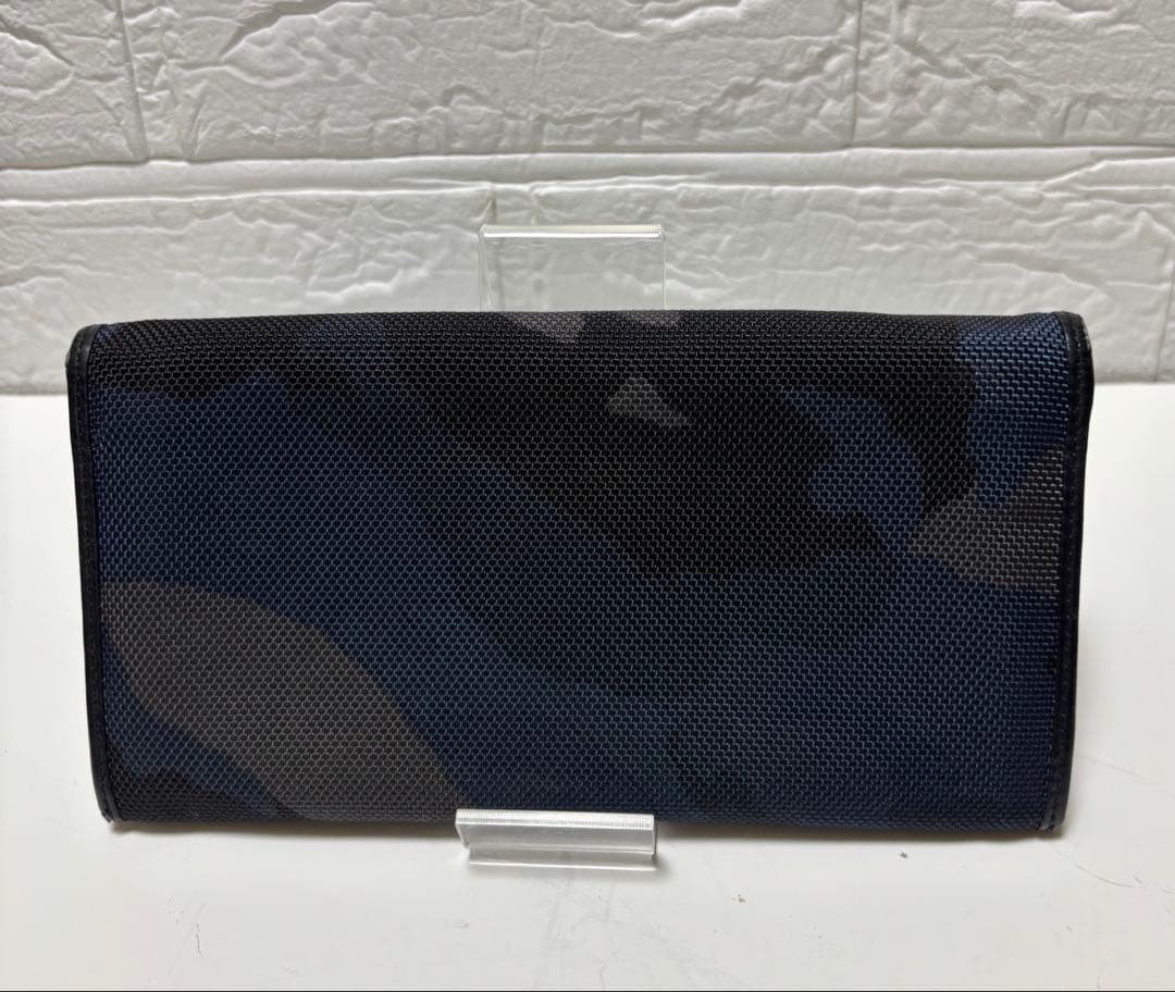 TUMI ALPHA Breast Pocket Wallet Long Wallet Camouflage