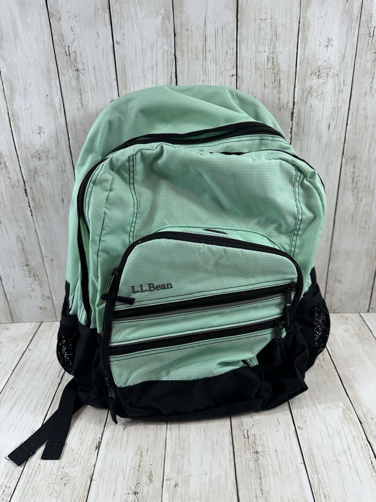 L.L. Bean 290888 Super Deluxe Book Pack 41L Mint Green Everyday Travel Backpack