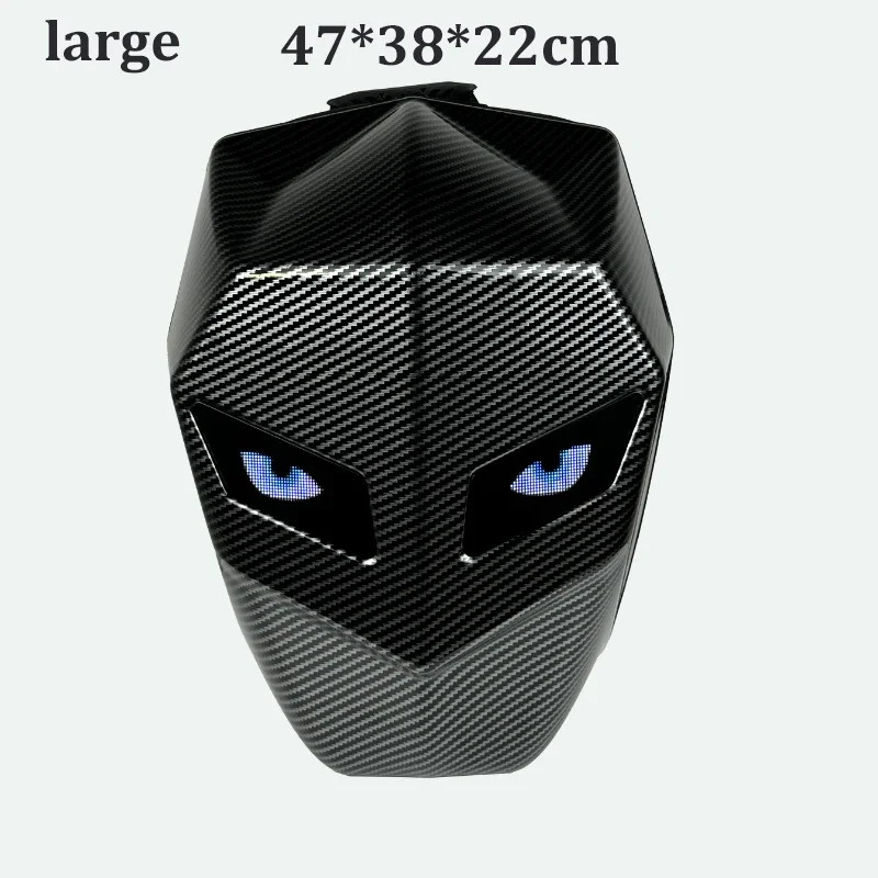 LED Backpack for Man Hard Shell LED Motorcycle Cycling Helmet Backpack for Woman