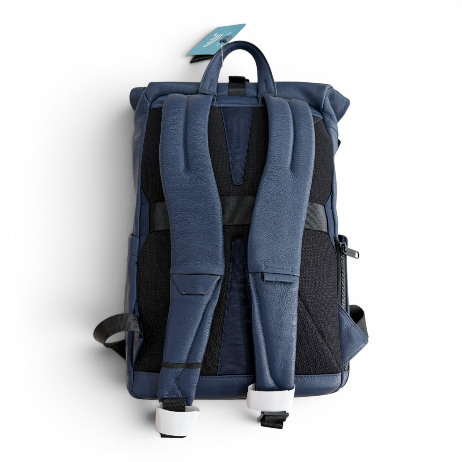 PIQUADRO men’s backpack leather backpack with computer made in Italy notebook