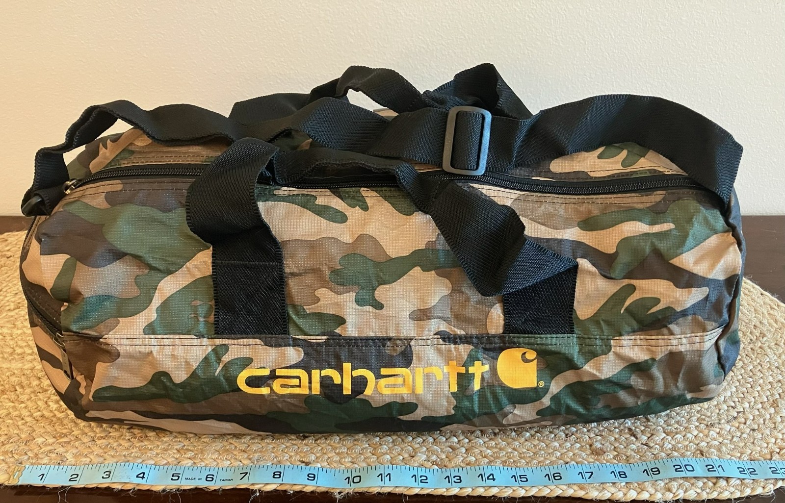 Carhartt Camo Duffle Bag – NWOT