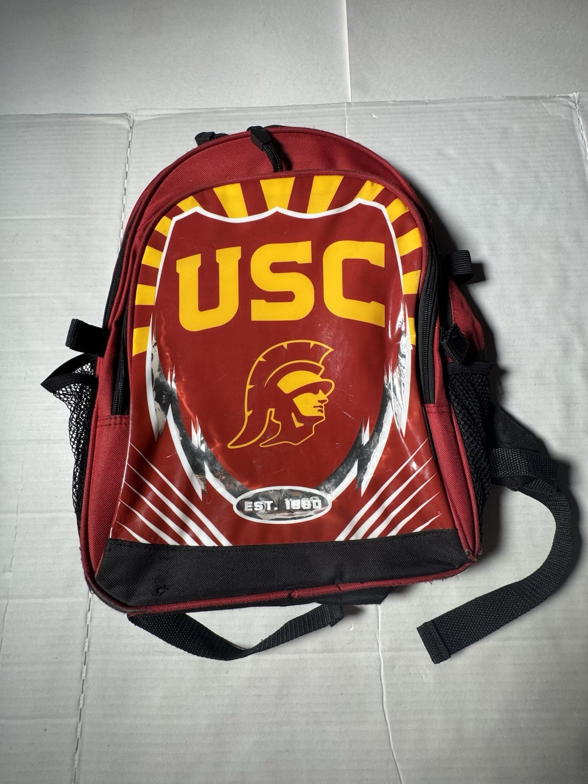PreOwned Fair Last 4 Photos USC Trojans The Northwest Backpack Cardinal Red Gold
