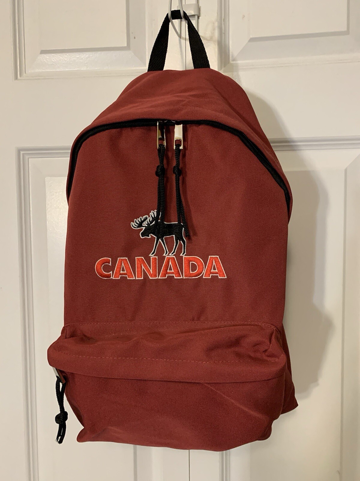 Canada Feather-Weight Red Backpack Water Resistant
